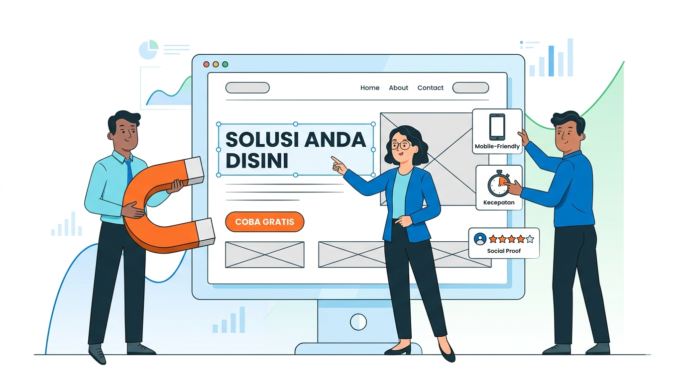 Cara Membuat Landing Page yang Efektif untuk Tingkatkan Konversi
