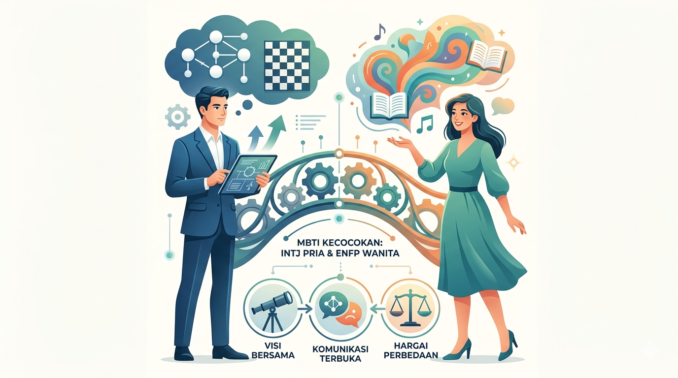 Kecocokan Pria INTJ dengan Wanita ENFP: Panduan Lengkap